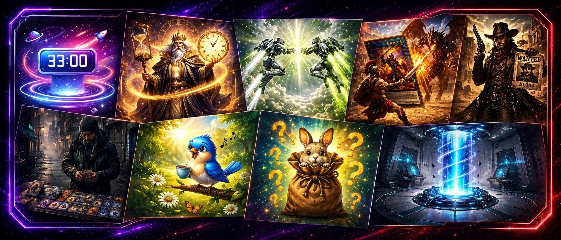Cardverse+ achievement rewards collage