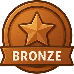 Bronze stamp reward